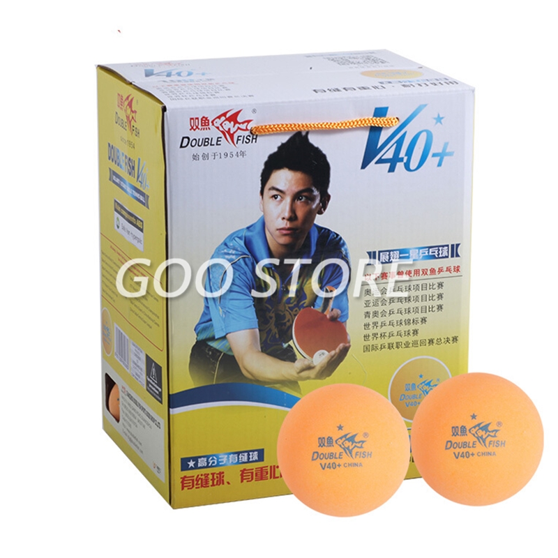 100 balls Double Fish V40+ 1-S - огляд і ціна Table Tennis Livescore