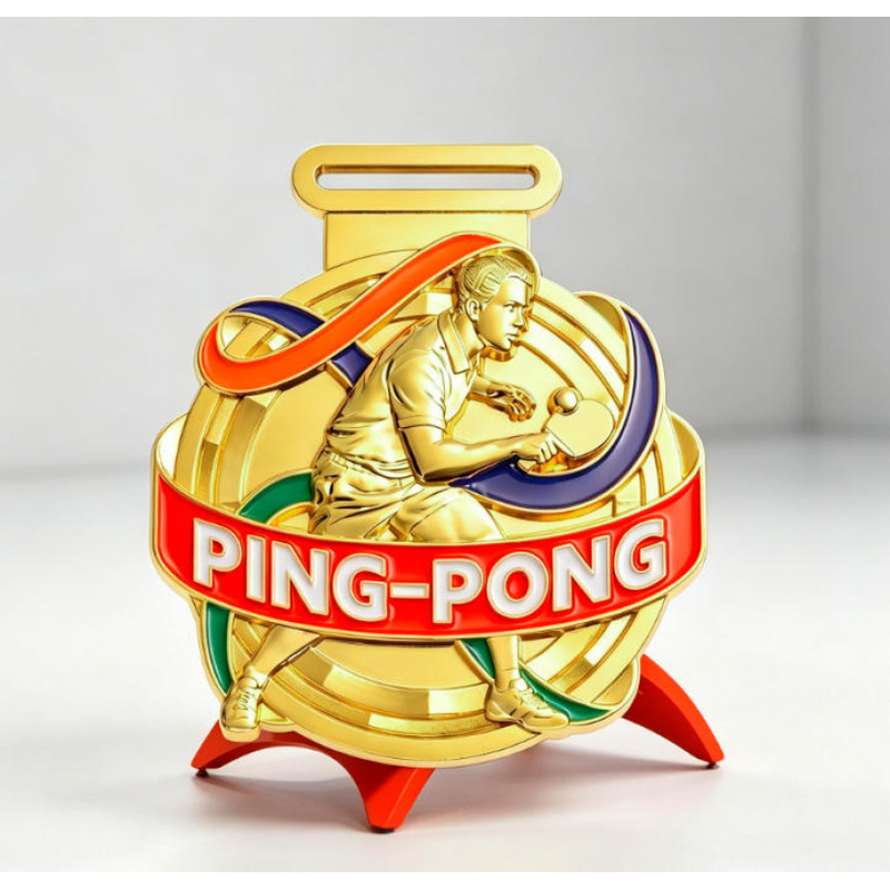 Customized Table Tennis Medals - огляд і ціна Table Tennis Logo Free