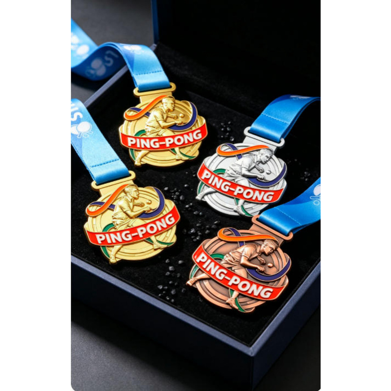 Customized Table Tennis Medals - огляд і ціна Table Tennis Logo Free