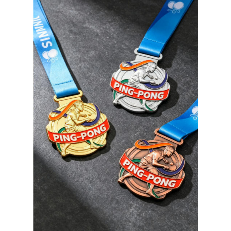 Customized Table Tennis Medals - огляд і ціна Table Tennis Logo Free