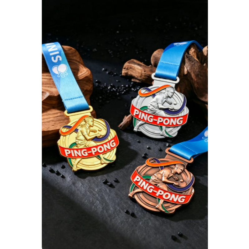 Customized Table Tennis Medals - огляд і ціна Table Tennis Logo Free