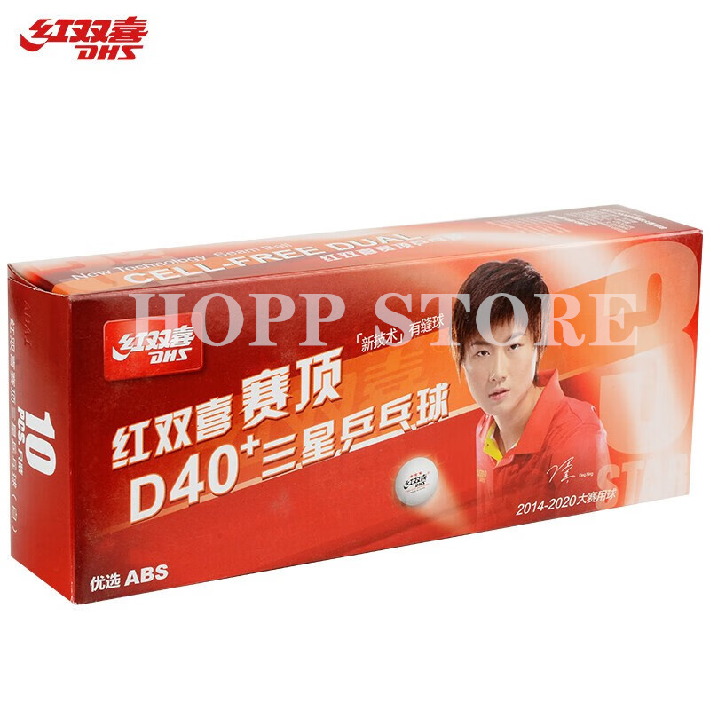 DHS 3-Star D40+ Table Tennis B - огляд і ціна Table Tennis Livescore