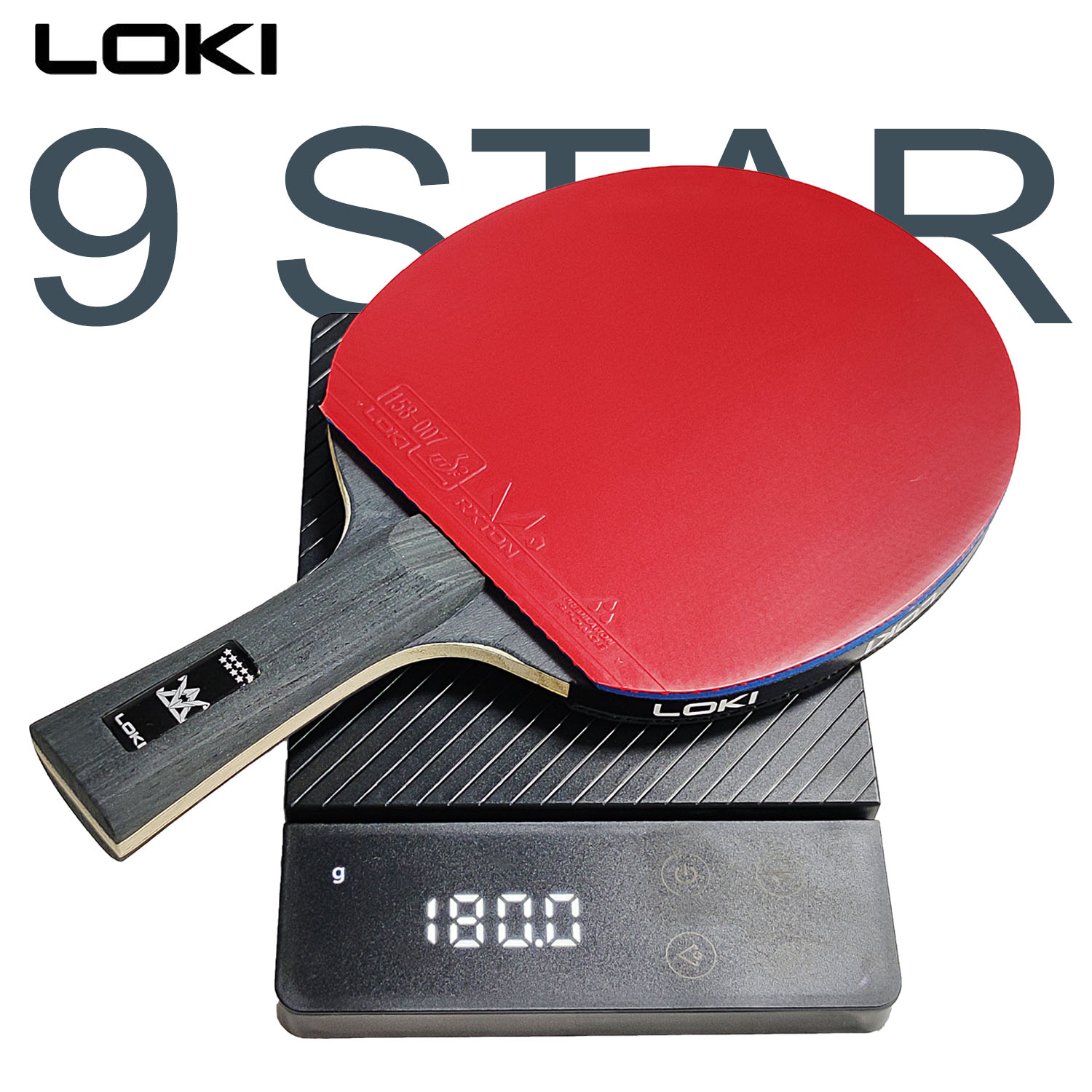 LOKI 9 Star Table Tennis Racke - огляд і ціна Table Tennis Movie