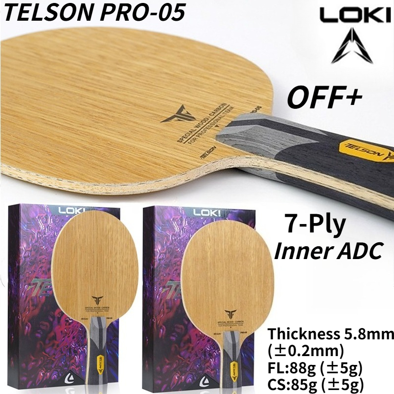LOKI TELSON PRO-05 Inner ADC T - огляд і ціна Table Tennis Movie