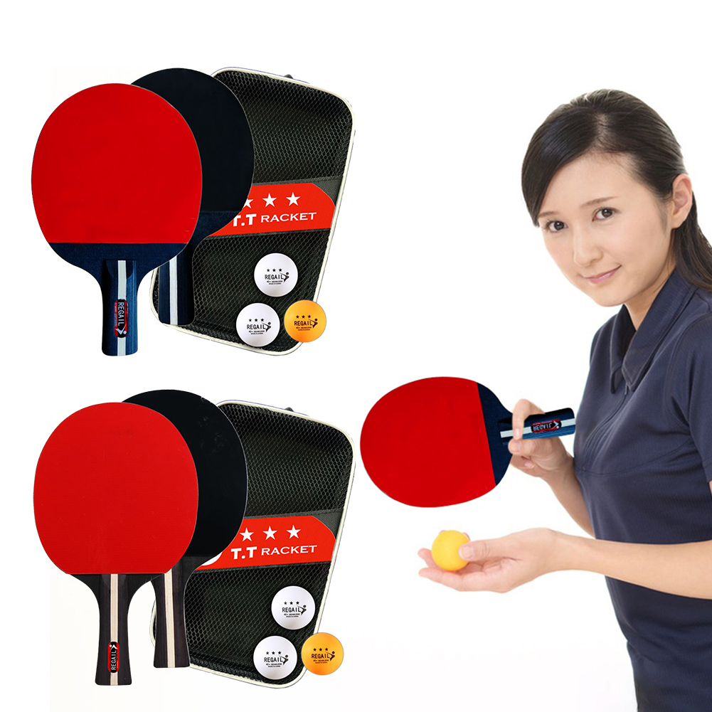 Table Tennis Racket 2 Rackets  - огляд і ціна Table Tennis Livescore