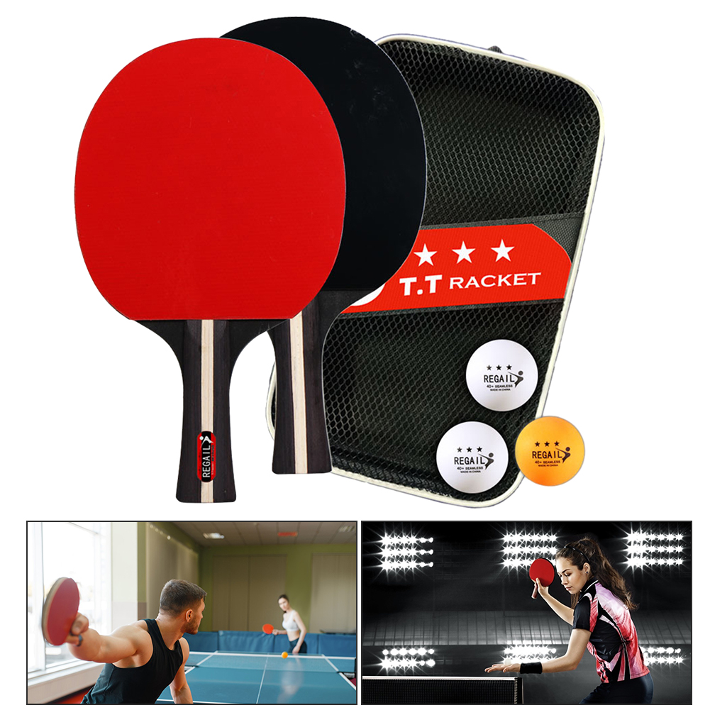 Table Tennis Racket 2 Rackets  - огляд і ціна Table Tennis Livescore