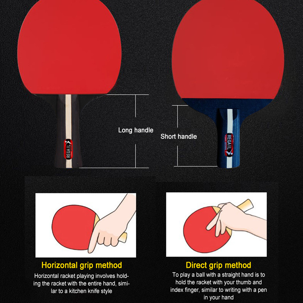 Table Tennis Racket 2 Rackets  - огляд і ціна Table Tennis Livescore
