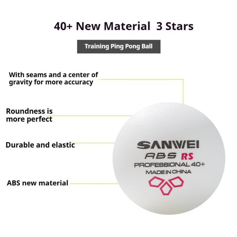 SANWEI RS40+ 3 Star Table Tenn - огляд і ціна Table Tennis Livescore