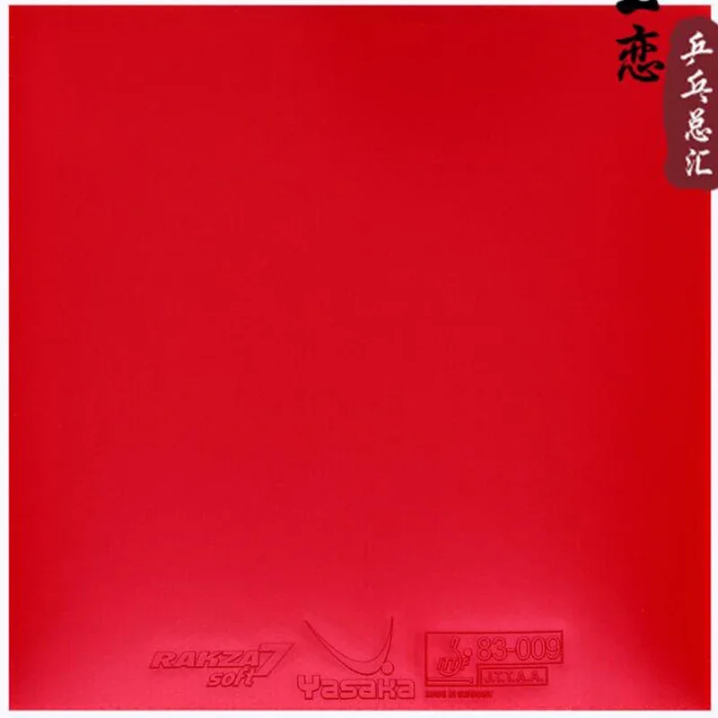 original yasaka RAKZA 7 soft ( - огляд і ціна Table Tennis Yasaka