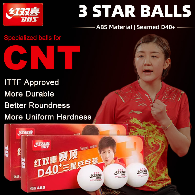 DHS D40+ DJ40+ Ping Pong Balls - огляд і ціна Table Tennis Livescore